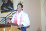 Chief Guest Padmashree Rtn Manas Choudhury addressing in the 29th Installation Ceremony